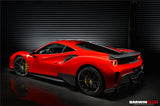 DarwinPRO 2015-2020 Ferrari 488 GTB/Spyder Pista Style Quarter Panel Side Scoops