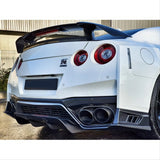 Nissan R35 GTR LB V1 Carbon Rear Diffuser