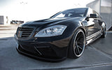 PD Black Edition V2 Widebody Aerodynamic Kit for Mercedes S-Class W221 Prior Design