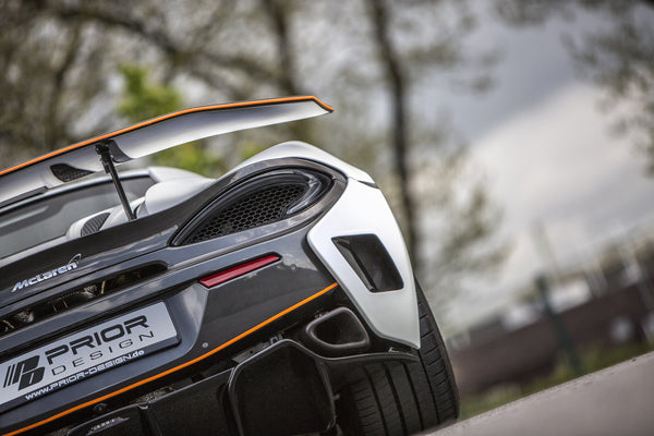 PD1 Side Parts with Air-Intakes for Rear Bumper for McLaren 570S Prior Design