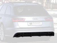 PD600R Diffusor for PD600R Rear Bumper - Audi A6 Avant [C7] Facelift Prior Design