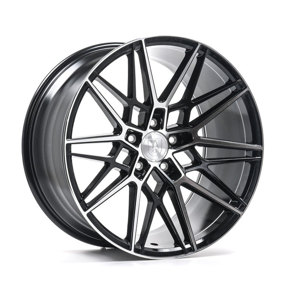 AXE CF1 10.5x20ET42 5x112 GLOSS BLACK & POLISHED