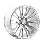 AXE CF2 10.5x21ET25 5x112 GLOSS SILVER & POLISHED