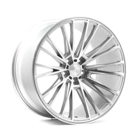 AXE CF2 8.5x19ET40 5x118 GLOSS SILVER & POLISHED