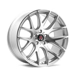 AXE CS LITE 8.5x18ET40 5x114.3 GLOSS SILVER & POLISHED