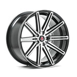 AXE EX15 8x18ET40 5x108 GLOSS BLACK & POLISHED