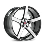 AXE EX18 8.5x19ET40 5x112 GLOSS BLACK & POLISHED