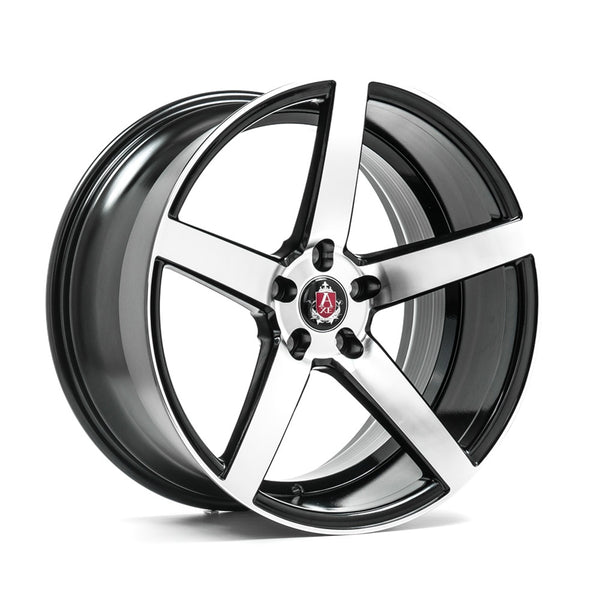 AXE EX18 9x18ET42 5x115 GLOSS BLACK & POLISHED