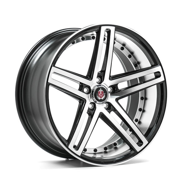 AXE EX20 8.5x20ET40 5x115 GLOSS BLACK & POLISHED