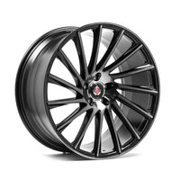 AXE EX32 9x22ET35 5x112 GLOSS BLACK POLISHED & TINTED