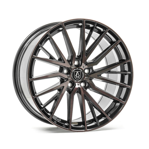 AXE EX40 10x20ET40 5x118 GLOSS BLACK POLISHED & TINTED