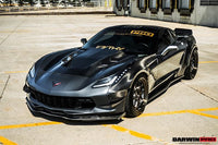 CHEVROLET CORVETTE Z06 C7 6.2L DarwinPro FRP BASE W/ CARBON (1 SIDED) Hood