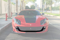 Carbonado 2018-UP Ferrari 812 Superfast /GTS MSY Style Frontstoßstange Air Vent Darwin Pro