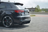 REAR DIFFUSER V.1 AUDI RS3 8V FACELIFT SPORTBACK