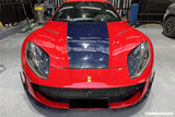 Carbonado 2018-UP Ferrari 812 Superfast /GTS MSY Style Frontstoßstange Air Vent Darwin Pro