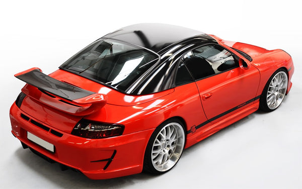 GT3R Spoiler für Bobby Car Porsche, Bau des Heckspoiler für…