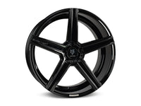 MbDESIGN KV1 8.5x19 ET 32 5x100 Schwarz glänzend lackiert