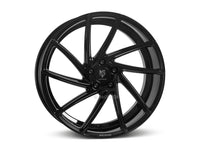 MbDESIGN KV2 8.5x19 ET 32 5x100 Schwarz glänzend lackiert