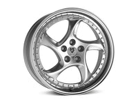 MbDESIGN TURBO S 8.5x19 ET 30 5x100 Silber glänzend lackiert Außenbett poliert