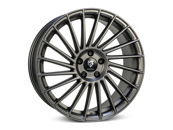 MbDESIGN VR3 7.5x18 ET 38 4x100 Grau matt lackiert