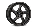 MbDESIGN TURBO S 8.5x19 ET 30 5x100 Schwarz stumpfmatt gepulvert