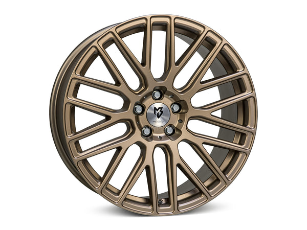 MbDESIGN KV4 7.5x18 ET 45 5x100 Bronze hell seidenmatt gepulvert