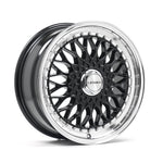 LENSO BSX 7.5x17ET20 5x112 GLOSS BLACK & POLISHED