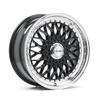 LENSO BSX 7x15ET20 4x98 GLOSS BLACK & POLISHED