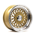 LENSO BSX 7.5x16ET25 5x118 GLOSS GOLD & POLISHED