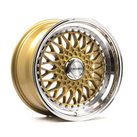 LENSO BSX 7.5x16ET35 5x120 GLOSS GOLD & POLISHED