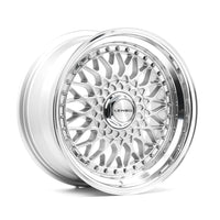 LENSO BSX 8.5x17ET25 4x108 GLOSS SILVER & POLISHED