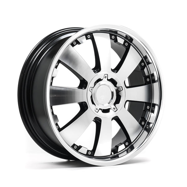 LENSO CONCERTO 8.5x18ET35 5x130 GLOSS BLACK & POLISHED