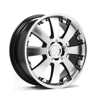 LENSO CONCERTO 8.5x20ET35 6x114.3 GLOSS BLACK & POLISHED