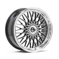 LENSO EAGLE 3 7.5x17ET35 4x100 GLOSS BLACK & POLISHED