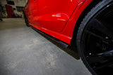 HORSCH CARBON SIDE SKIRTS LIP V1 AUDI RS3 8V FACELIFT